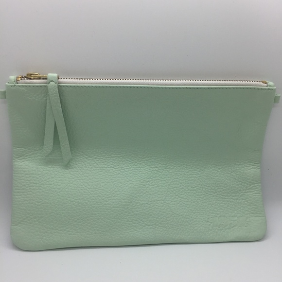 1951 Maison Francaise Green Clutch Purse fr PARIS - Picture 2 of 8